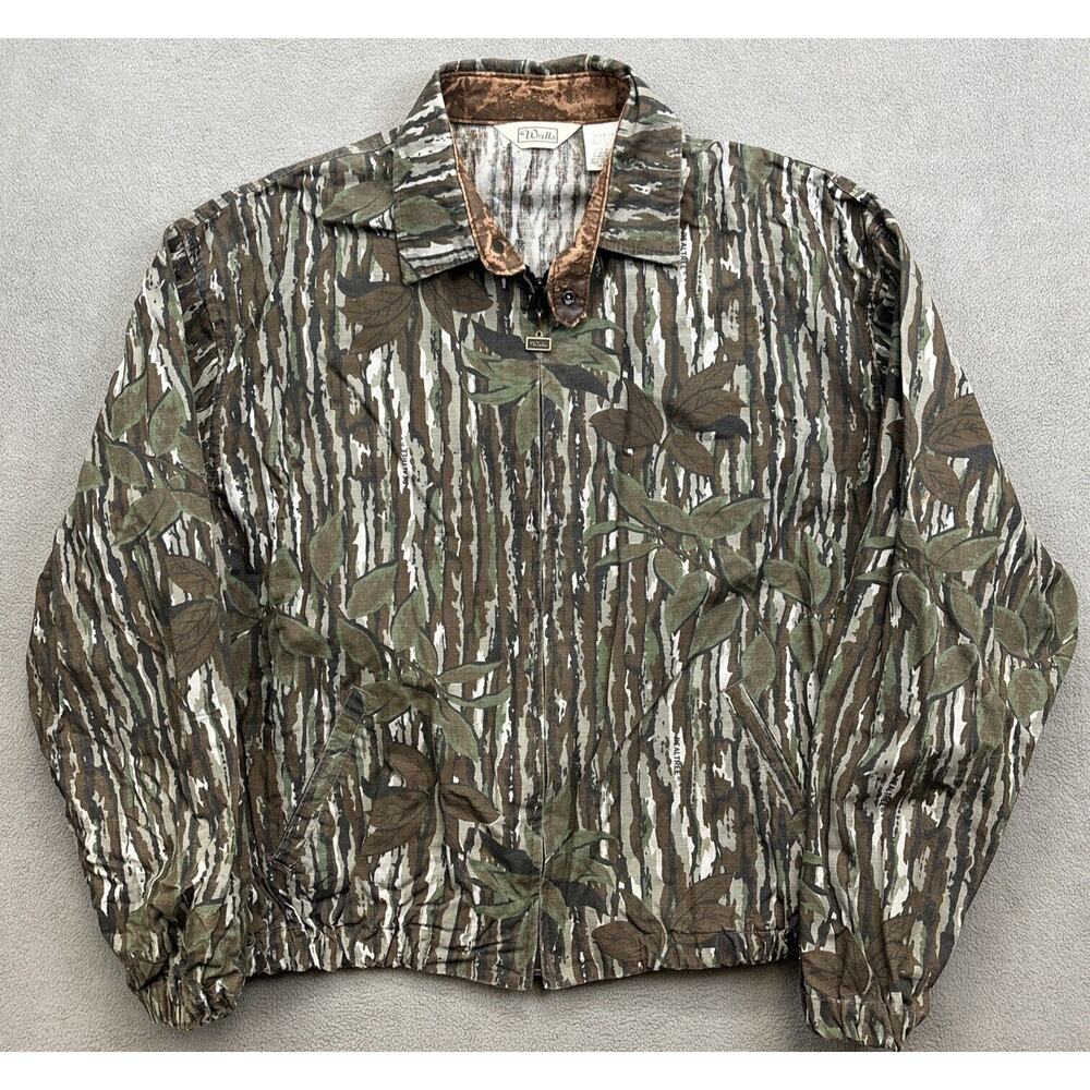 Walls Realtree Hunting Jacket Men's 2XL XXL Light Weight Full Zip Bomber